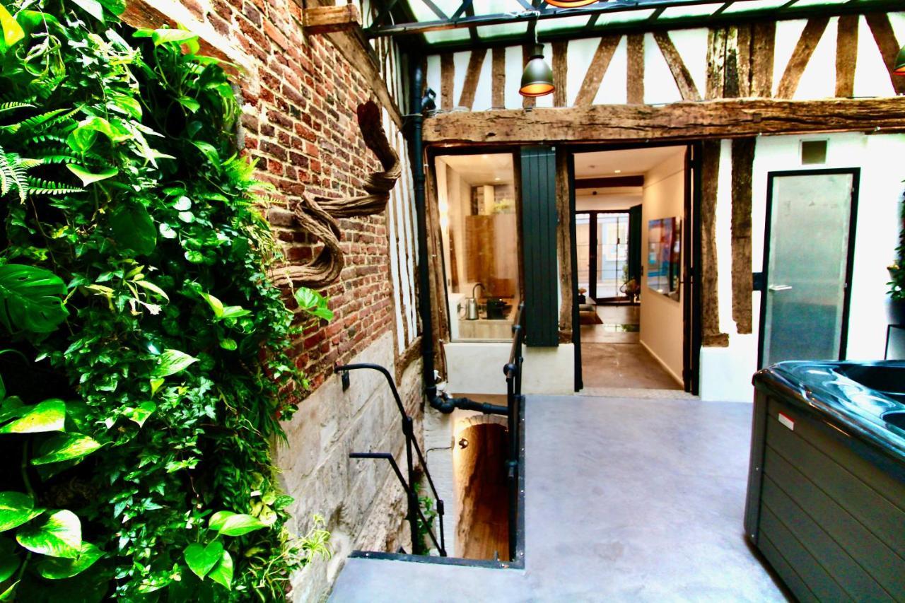L'Atelier 1742 - Atypique Jacuzzi Rouen Centre Apartment Exterior photo